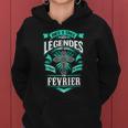 [Agmf] Les Légendes Nées En Fevrier Sweat à capuche femme